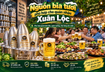 Cung cấp bia tươi, bia hơi tại Xuân Lộc Đồng Nai cho quán nhậu