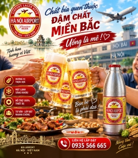 BIA TƯƠI HÀ NỘI -  CHẤT BIA QUEN THUỘC - ĐẬM CHẤT MIỀN NAM