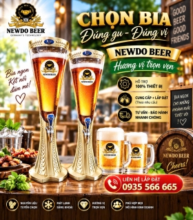 BIA TƯƠI PARTNER GOLD BEER BIA THÁP