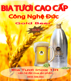 Bia Tươi Inox 1 Lít