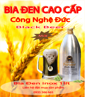 Bia Đen Inox 1 Lít